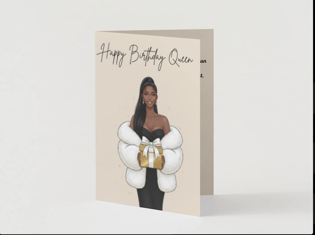 Happy Birthday Queen Card
